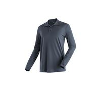 Maier Sports Polo Ulrich L/S, Polo de manga larga para hombre