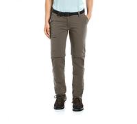 Maier Sports Slimfit Inara Pantalones funcionales con pernera extraíble con cremallera, 90% poliamida y 10% elastano, en 23 tallas, pantalones para exteriores, senderismo, incluyen cinturón, tejido bielástico, secado rápido e impermeable