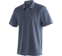 maier sports Ulrich, Polo de hombrepolo Funcional de piqué Ligero para Senderismo y Tiempo Libre, Tecnología dryprotec, Transpirable, Chip NFC para facilitar el Reciclaje