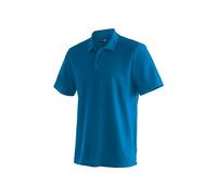 maier sports Ulrich, Polo de hombrepolo Funcional de piqué Ligero para Senderismo y Tiempo Libre, Tecnología dryprotec, Transpirable, Chip NFC para facilitar el Reciclaje