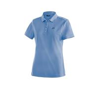 maier sports Ulrike, Polo de señorapolo Funcional de piqué Ligero para Senderismo y Tiempo Libre, Tecnología dryprotec, Transpirable, Chip NFC para facilitar el Reciclaje