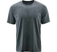 maier sports Walter, Camiseta de Hombre, Camiseta Funcional con Cuello Redondo para Senderismo y Ocio, Tecnología dryprotec, Transpirable, Chip NFC para facilitar el Reciclaje