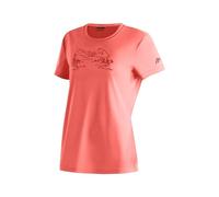 maier sports Wilma Print Camiseta para Senderismo Mujer