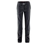 maier sports Zip Off Hose EL. Arolla - Pantalones para mujer, color | Pantalones repelentes al agua para trekking y senderismo, Ajuste ceñido, Función Zip-off, MSTRETCH pro 4 y Dryprotec