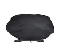 Maifa Cubierta de Parrilla, Cubierta de Parrilla Premium BBQ Cubierta de Parrilla Resistente al Agua Accesorios de protección Resistente al Polvo y al Agua para Weber 7110 Q100 / Q1000 Series (Negro)