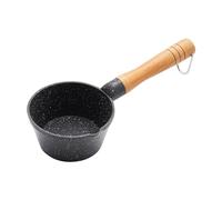 Maifans Stone Frying Pan Wok Sartén sin aceite casero rociado y sin goteo Sartén de cocina común para fondo plano
