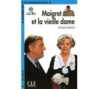 MAIGRET ET LA VIEILLE DAME CD AUDIO MP3 (LECTURES FRANCAIS FACILE)