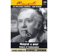 MAIGRET Jean Richard / 2 EPISODES : Maigret a peur - Maigret et l'ambassadeur