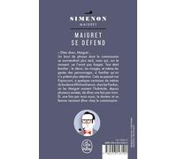 Maigret se défend