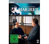Maigret, Vol. 2 / Weitere 6 Folgen der Kult-Serie mit Bruno Cremer nach dem Romanen von Georges Simenon (Pidax Serien-Klassiker) [DVD]