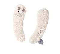 Maigridy 2 fundas de asiento de inodoro de felpa suave para una fácil instalación y extracción, se adaptan a la mayoría de cojines gruesos estándar