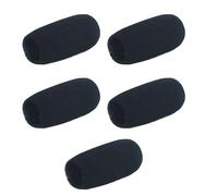 Maigridy 5 fundas profesionales para parabrisas de micrófono, almohadilla de espuma antiinterferencia, sonido transparente, equipo de sala de conferencias, micrófono profesional, esponjas protectoras