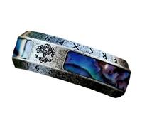 Maigridy Anillos de moda para hombre, estilo nórdico, vikingo, yggdras, nudo celta, estilo punk, estilo vintage, para adultos, joyas de mitología, ancient silver, como se describe, como se describe