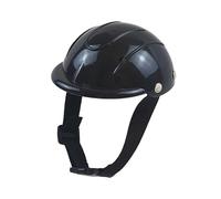 Maigridy Casco de cachorro ajustable para mascotas, cascos duros para motocicleta