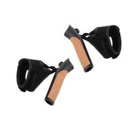 Maigridy Estacas de senderismo resistentes y flexibles con mango ergonómico de abdominales y muñeca modificable para misiones al aire libre, cómodos postes de caminata