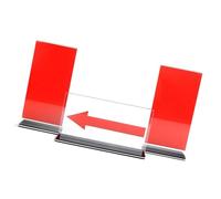 Maigridy Indicadores de servicio compactos de acrílico o aleación de aluminio. Cuenta con ranura en T para mayor estabilidad, resistente al sol, resistente al agua, convertidor derecho