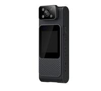 Maigridy L18 - Grabadora para exteriores 2K, transparente, para ciclismo, deportes, conexión a Internet, cámara de cuerpo de servicio largo