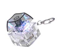 Maigridy Llavero con luz LED para clics de teclado, probador de teclas para adultos, clics de teclado, llavero de luz LED, juguete de clic, sonido de tecla