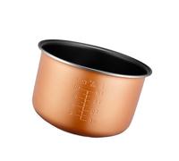 Maigridy Olla arrocera de acero inoxidable, recipiente interior de repuesto antiadherente, ollas de cocina para cocinar en casa, electrodomésticos de cocina, olla de arroz de acero inoxidable