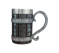 Maigridy Taza de cerveza de gran capacidad, diseño de aislamiento térmico, mango ergonómico, vaso para bebidas para fiestas de camping, vasos de cerveza de gran capacidad