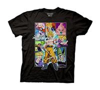 maikeer Dragon Ball Z Character Frame Collage Adult T-Shirt