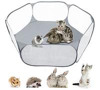 MAIKEHIGH Parque de Animales Pequeños, Cerca del Ejercicio de la Tienda de la Jaula del Animal Doméstico para Conejillos de Indias Conejos Hámster Chinchillas Erizos, Plegable y Portátil