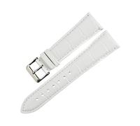 MAIKES, nuevos accesorios for reloj, pulseras, correas for reloj de cuero de vaca, correa de reloj azul de moda for dw daniel wellington(White,17mm)