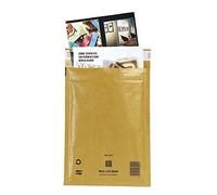 Mail Lite Gold - Bolsas acolchadas para envío, tamaño H/5, dorado, 264 mm x 374 mm, caja de 50