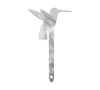 Mailbox Flag - Hummingbird Design Metal Charm Decorative | Mail Box Flag for Wall Outside House, Door, Garden Yard, Porch Fence, Apartment, Home Decor Outdoor Accessory