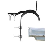 Mailbox Latch And Handle Kit, Metal Repair Set, Durable Hardware Parts, Rust Resistant Iron Replacement Piece Providing Smooth Door Closing Function, Easy Mount Installation, 6.5x4cm, for Standard Hom