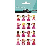 Maildor Cooky - Hoja de pegatinas (cuentos de hadas), diseño de princesas