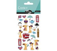 Maildor Paquete con Stickers Cooky 3d, plástico, N/A, 17.5x9x0.2 cm