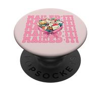 Mailed It! Postal Worker Correo Portador de Correo Señora Chica Mamá PopSockets PopGrip Adhesivo