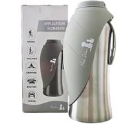 Maili Deluxe Botella de agua para perros, para tu compañero más fiel, botella de agua de acero inoxidable aislado de 800 ml, doble pared aislada, fácil de limpiar, perfecta para aventuras inolvidables