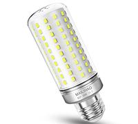 MAILIHAO 1 unidades E27 LED maíz bombilla, 25W Blanco Frío 6000K, 2500LM, 200W Incandescente Bombilla Equivalentes, ángulo 360, Edison tornillo bombillas, No regulable