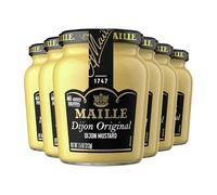 Maille Mostaza, Dijon Originale sin sulfitos añadidos, 7.5 onzas, 6 unidades (el embalaje puede variar)