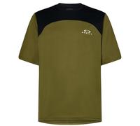 Camiseta Oakley Free Ride SS Hombre Verde Oscuro M