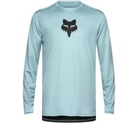 Fox Ranger Fox Head L/S Caballeros Camiseta para ciclista L Turquesa