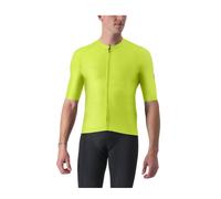 Maillot Castelli Aero Race 6.0 Manga Corta Amarillo Negro, Talla XL