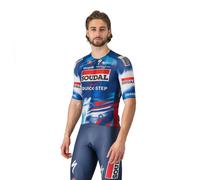Maillot Castelli Climber's A/C Azul Rojo Soudal Quick-Step, Talla XL