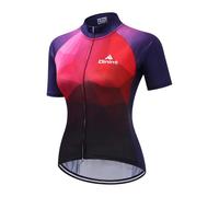 Maillot Ciclismo Manga Corto para Mujer Ciclismo MTB Maillot Mujer Verano Secado Rápido Camiseta Bicicleta Jersey de Ciclo Bici del Camino Jersey Ropa Transpirable M