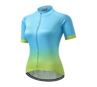 Maillot Ciclismo Manga Corto para Mujer Ciclismo MTB Maillot Mujer Verano Secado Rápido Camiseta Bicicleta Jersey de Ciclo Bici del Camino Jersey Ropa Transpirable XXL