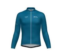 Maillot ciclismo manga larga Spiuk Dec azul unisex S