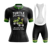 Maillot Ciclismo Mujer Ropa Bici MTB Verano Conjunto Ciclista Manga Corta,Traje Bicicleta Camiseta Ciclo y Culotte Tirantes con 19D Gel Acolchado,Completa Jerseys Transpirable Secado Rápido(B8,M)