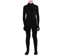 Maillot Completo Gimnasia Hombres Body Entero Manga Larga Mono Bodysuit Leotardo Ballet Disfraz Segunda Piel Ropa Traje de cuerpo entero Ninja invisible Body