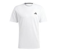 adidas Hombre Train Essentials Training Tee, White / Black, XL