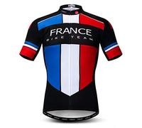 Maillot de ciclismo de los hombres del país Inglaterra de secado rápido de la bici de manga corta de la camisa Tops 3-bolsillos reflectantes