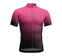 Maillot de ciclismo para hombre, camiseta de manga corta deportiva 3D, cuello redondo, transpirable, de secado rápido, ropa de ciclismo, camiseta de ciclismo para hombres