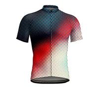 Maillot de ciclismo para hombre, camiseta de manga corta, para verano, informal, ayuno 3D, impresión digital, algodón, camiseta de manga corta, 2 caqui, L
