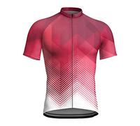 Maillot de ciclismo para hombre, manga corta, camiseta de ciclismo para hombre, verano, moda, casual, ayuno, impresión digital 3D, algodón, camiseta de manga corta, Orange-A., L